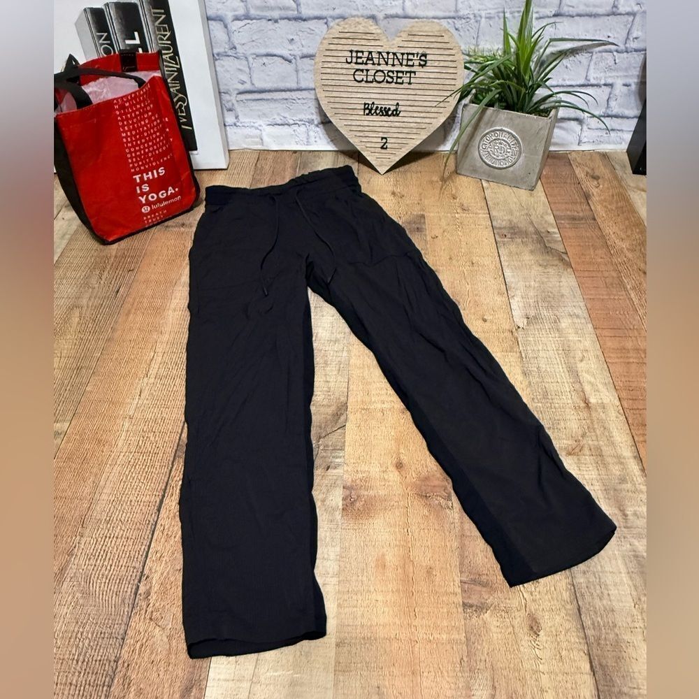 Lululemon Beyond the Studio Crop Black Size 4
